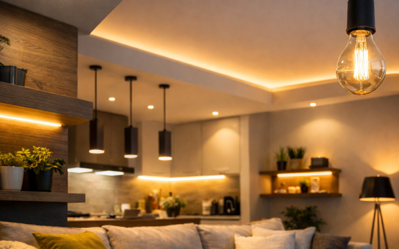 O Guia Definitivo: Transformando Ambientes com Iluminação em LED para Casa